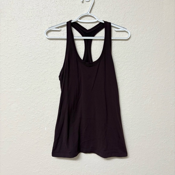 lululemon athletica Tops - Lululemon Racerback Tank Top Stretch Active Purple Women’s Size 12